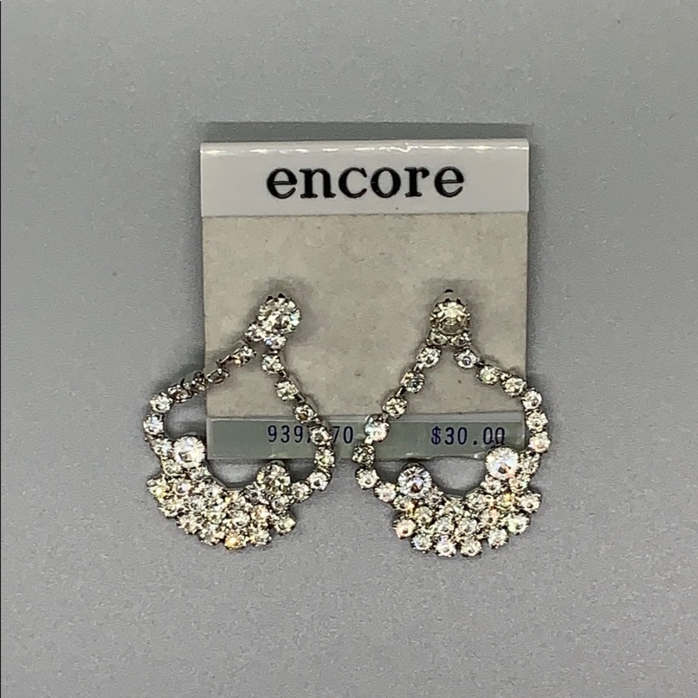 Encore Costume Crystal Earrings